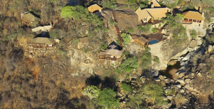 Aerial View of Mwiba River Lodge1